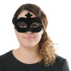 Masque loup vénitien noir-Gifi Clearance