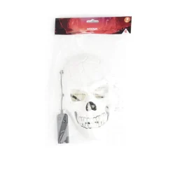 Masque squelette Halloween à LED-Gifi Online