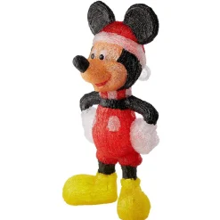 Mickey lumineux XL 100 Led Multicolore clignotant à poser H75 cm-Gifi