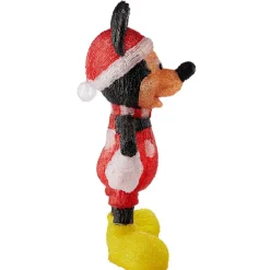 Mickey lumineux XL 100 Led Multicolore clignotant à poser H75 cm-Gifi