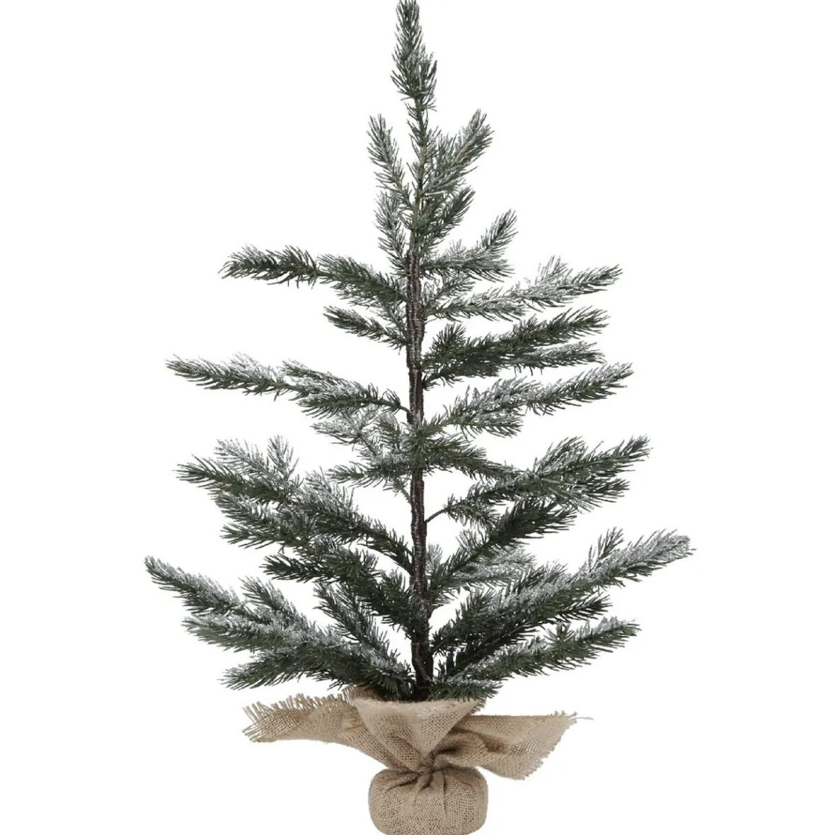 Mini sapin de Noël artificiel vert pailleté argenté-Gifi Sale