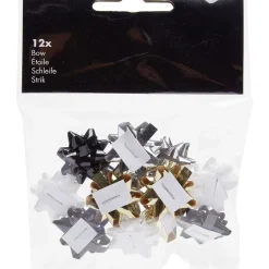 Mini étoiles en bolduc x12-Gifi New