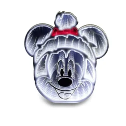 Miroir LED Disney Mickey effet infini à piles H25cm-Gifi Discount
