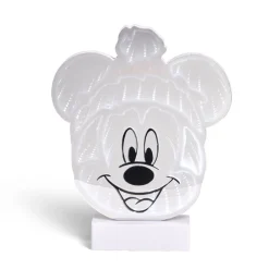 Miroir LED Disney Mickey effet infini à piles H25cm-Gifi Discount