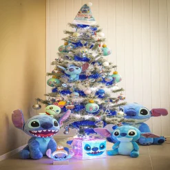 Miroir LED Disney Stitch effet infini à piles H19cm-Gifi Online