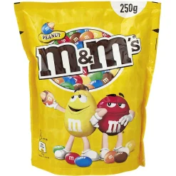 M&M'S peanut sachet 250 gr-Gifi Outlet