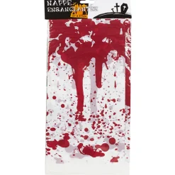 Nappe de table plastique ensanglantée Halloween-Gifi Clearance
