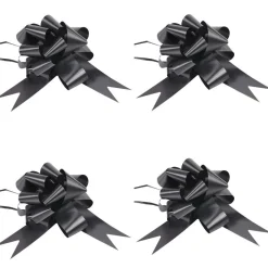 Noeud à tirer noir x4-Gifi Discount