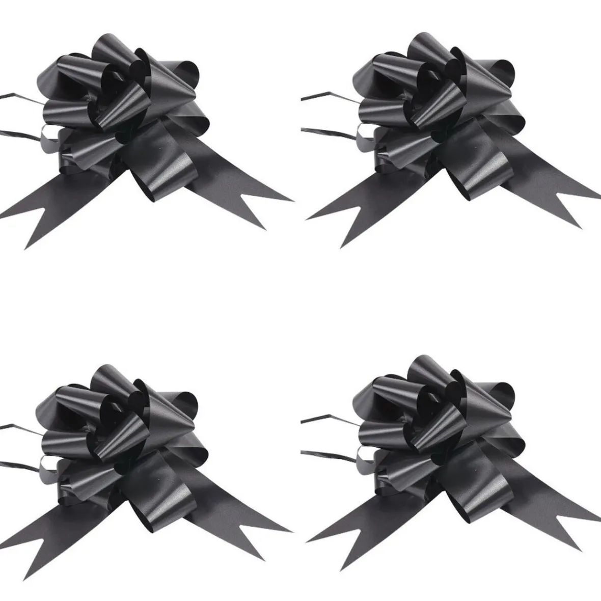 Noeud à tirer noir x4-Gifi Discount