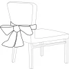 Noeud de chaise blanc x2-Gifi New