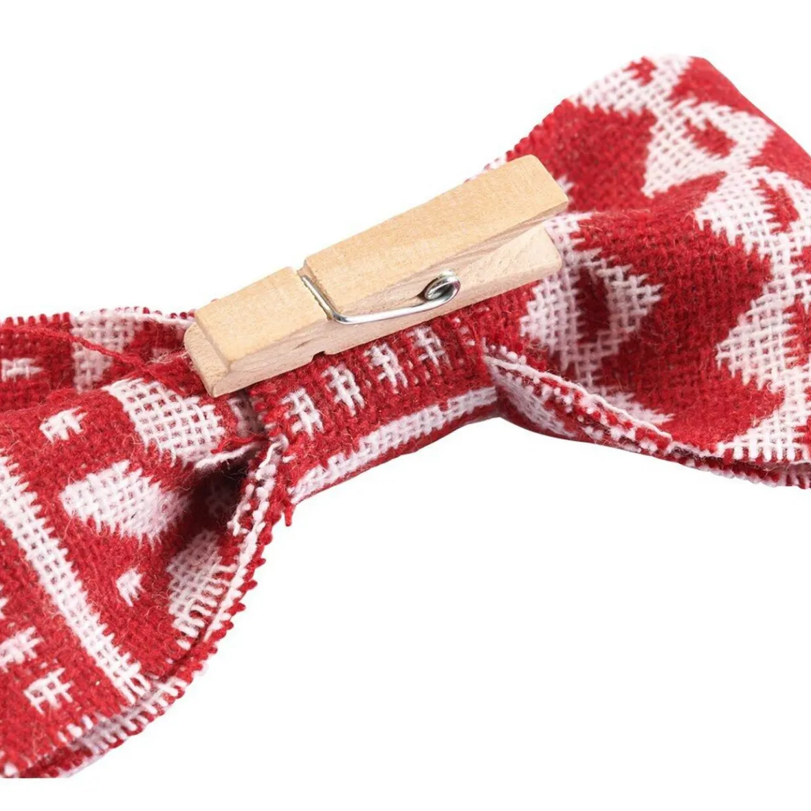 Noeud papillon motif jacquard-Gifi Sale