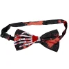 Noeud papillon noir orange et main de squelette-Gifi Outlet