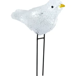 Oiseau lumineux à planter 7 led déco Noël-Gifi New