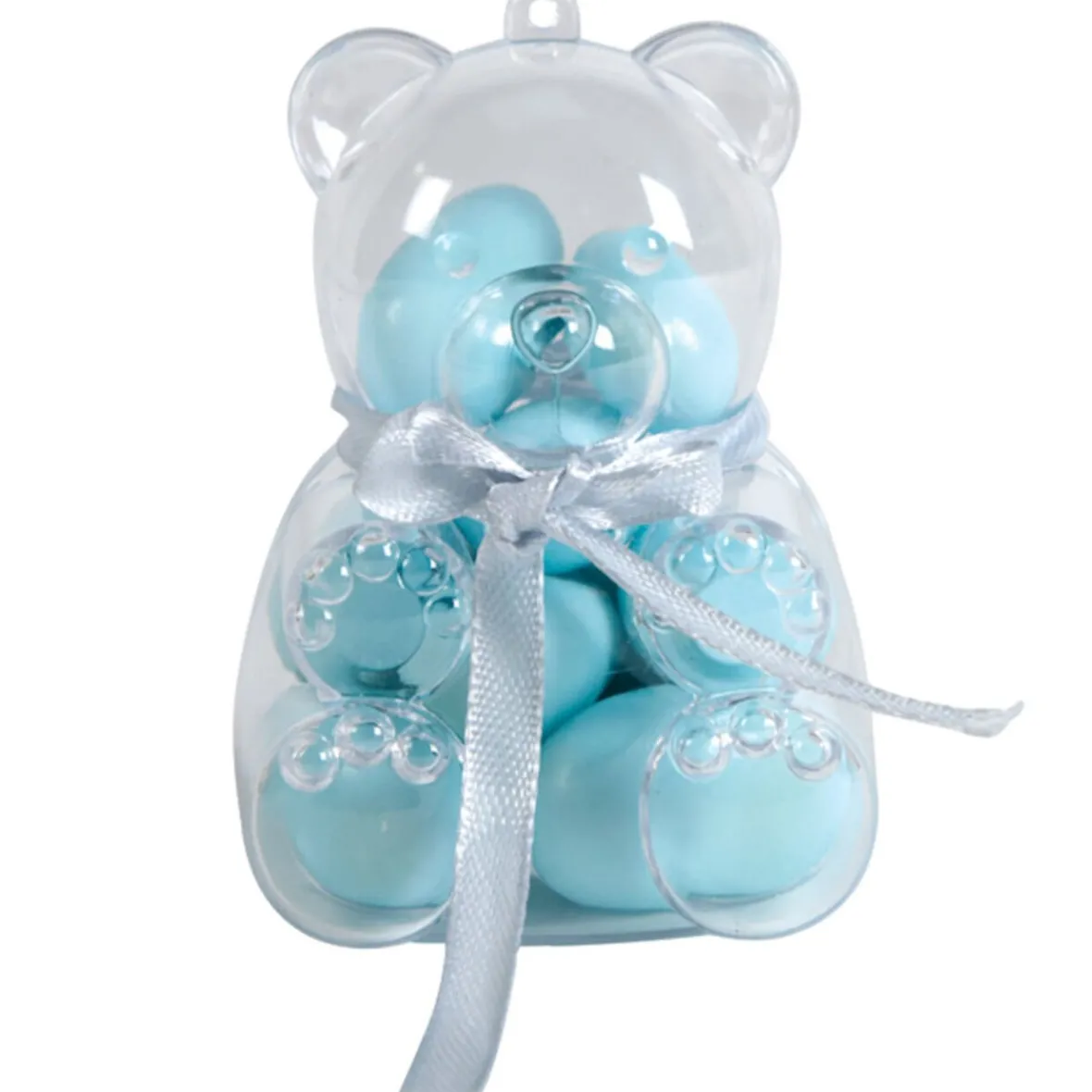 Ourson à dragées transparent x3-Gifi Online