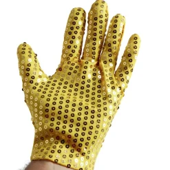 Paire de gants taille unique doré-Gifi