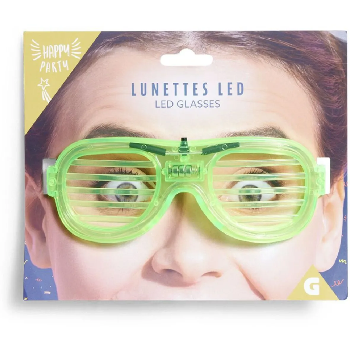 Paire de lunettes lumineuses à LED-Gifi