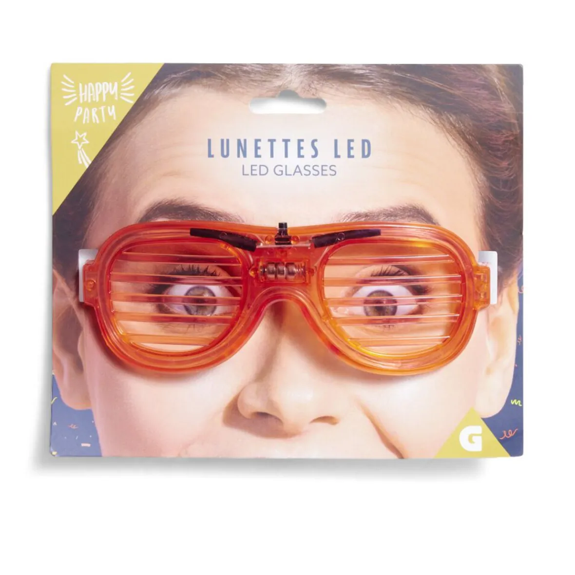 Paire de lunettes lumineuses à LED-Gifi
