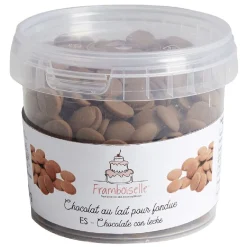 Palets de chocolat au lait en pot 200gr-Gifi Discount
