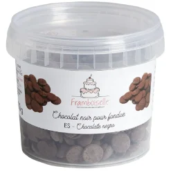Palets de chocolat noir en pot 200gr-Gifi Discount