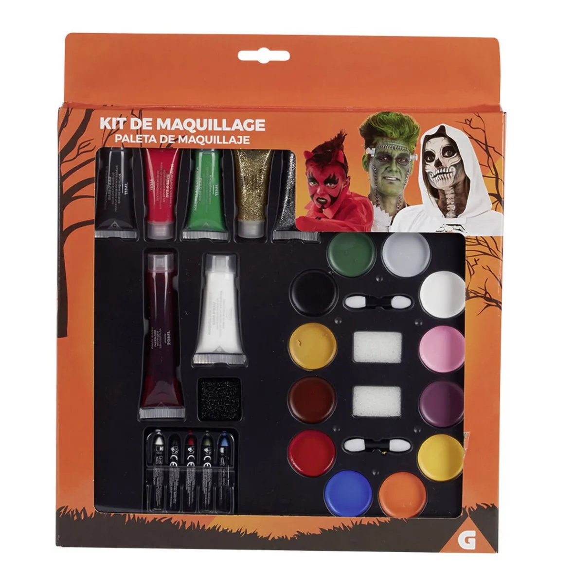 Palette de maquillage XL Halloween-Gifi Outlet
