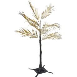 Palmier lumineux 96 MicroLED blanc chaud H100 cm-Gifi Sale