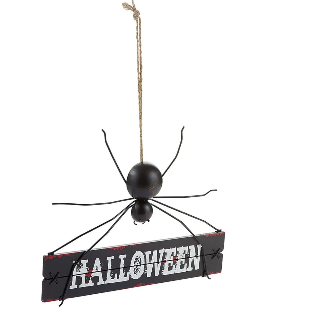 Pancarte araignée suspendue Halloween-Gifi Best