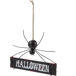 Pancarte araignée suspendue Halloween-Gifi Best
