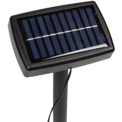 Pancarte directionnelle lumineuse solaire 32 LED H100cm-Gifi New