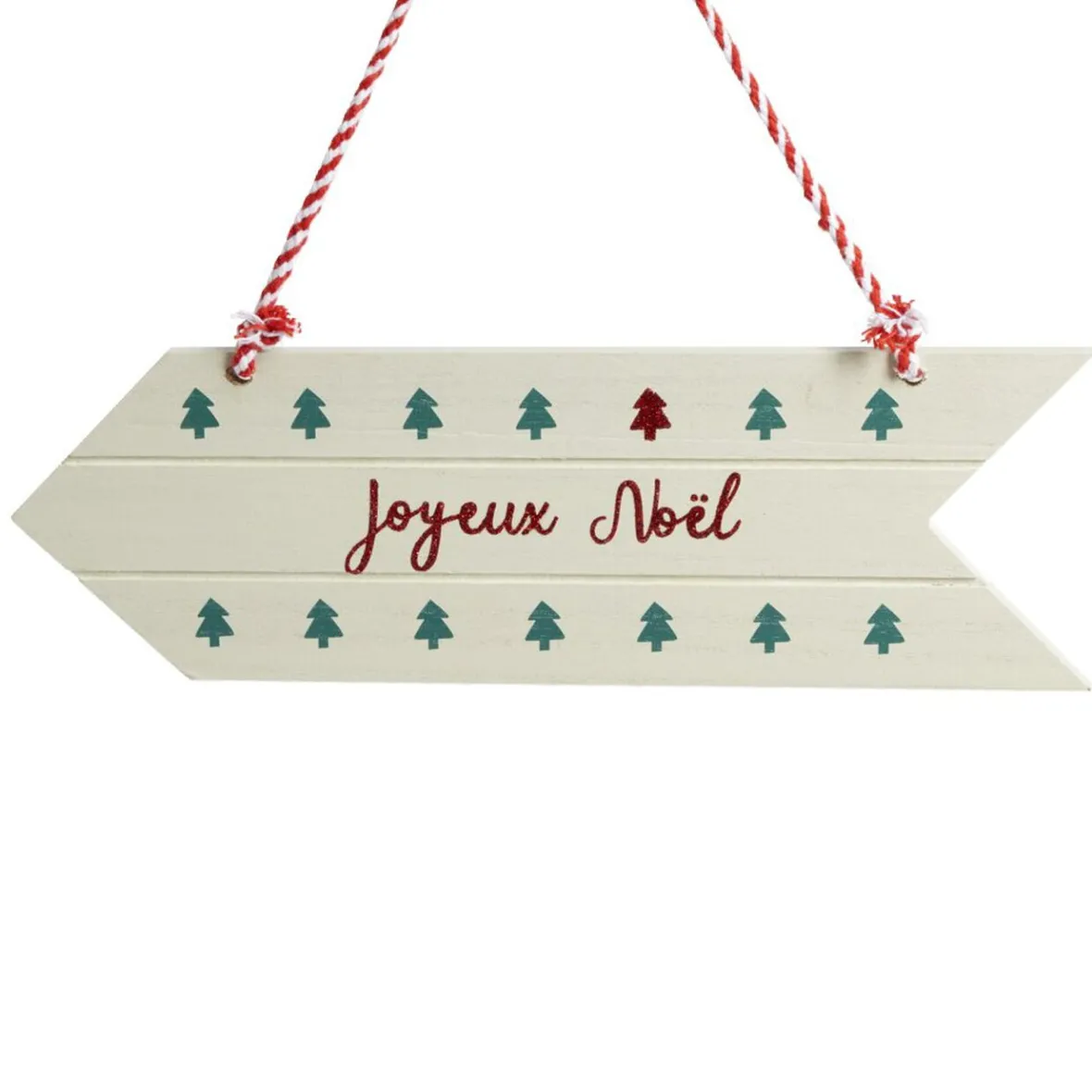 Pancarte en bois à suspendre inscription Joyeux Noël L32cm-Gifi Clearance