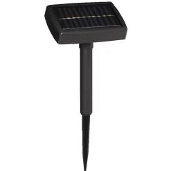 Pancarte lumineuse solaire 32 LED inscription thème Noël rouge blanc-Gifi Clearance