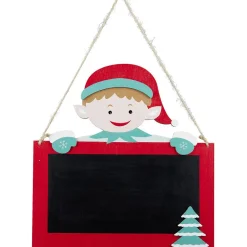 Pancarte Passage du Père Noël dans… L30xH32cm-Gifi New