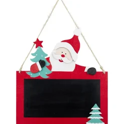 Pancarte Passage du Père Noël dans… L30xH32cm-Gifi New