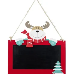 Pancarte Passage du Père Noël dans… L30xH32cm-Gifi New