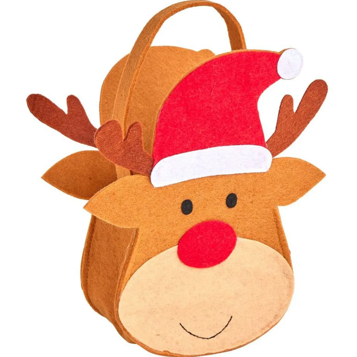 Panier de Noël en feutrine - 3 modèles-Gifi Discount