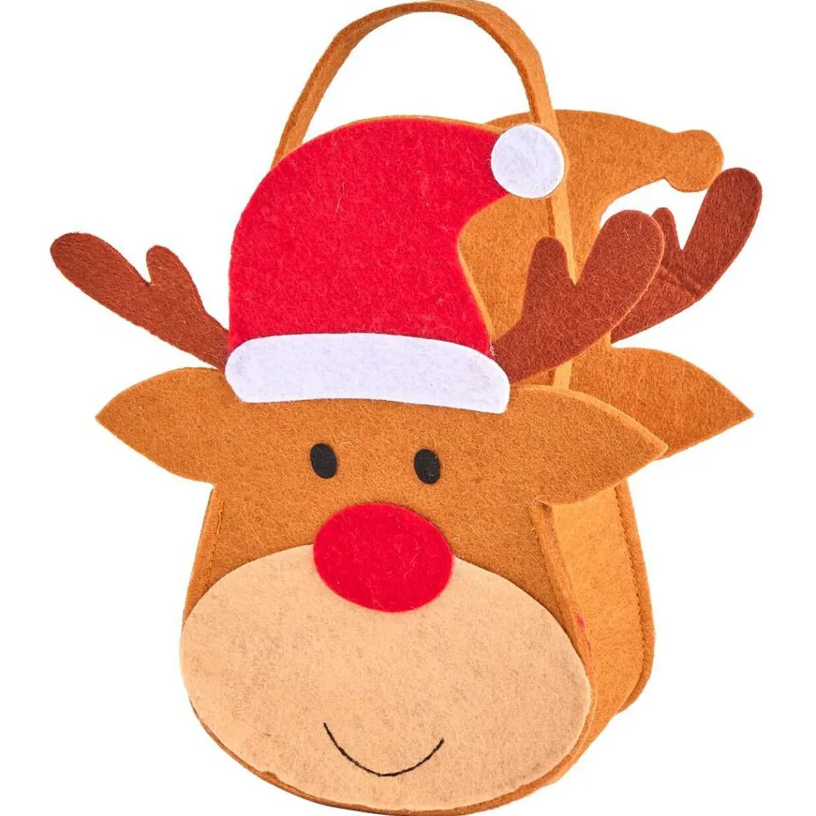 Panier de Noël en feutrine - 3 modèles-Gifi Discount