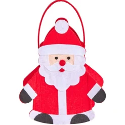 Panier de Noël en feutrine - 3 modèles-Gifi Discount