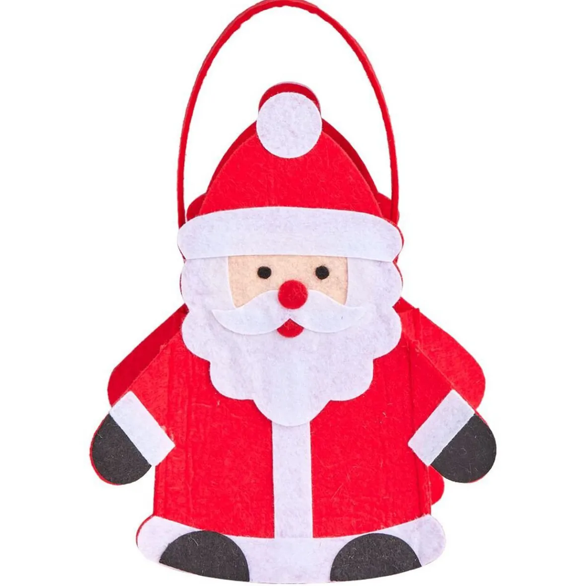 Panier de Noël en feutrine - 3 modèles-Gifi Discount