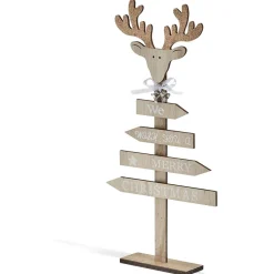 Panneau décoration de Noël We wish you a merry christmas-Gifi Online