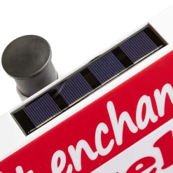 Panneau de Noël lumineux solaire à planter H100 cm-Gifi Discount