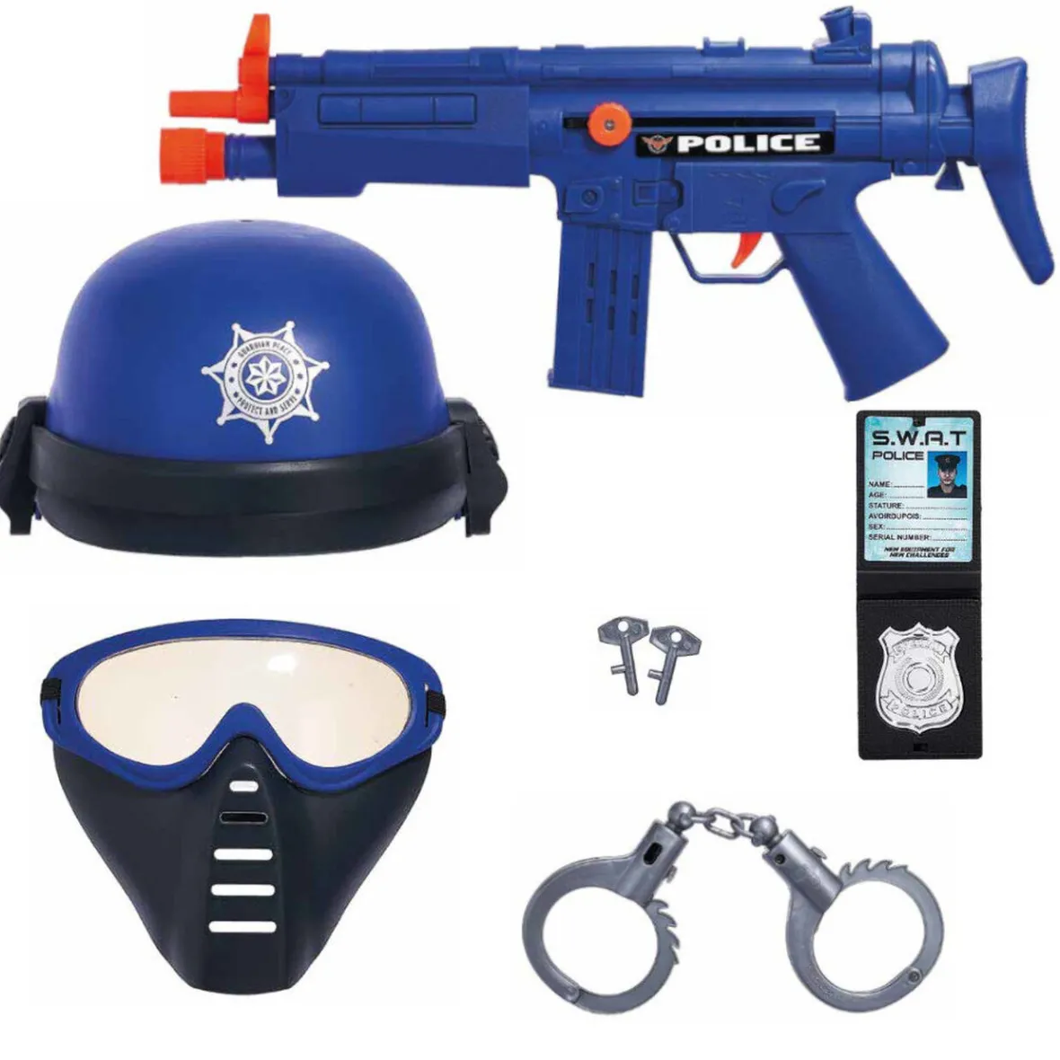 Panoplie policier 5 pièces-Gifi Clearance