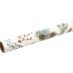 Papier cadeau de Noël nature-Gifi Online