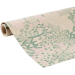 Papier cadeau kraft motif nature 200x70cm-Gifi Sale
