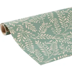 Papier cadeau kraft motif nature 200x70cm-Gifi Sale