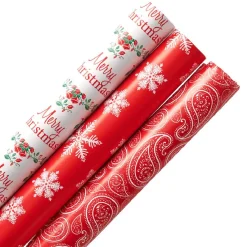 Papier cadeau Noël traditionnel-Gifi Discount