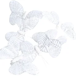 Papillon blanc x6-Gifi Clearance