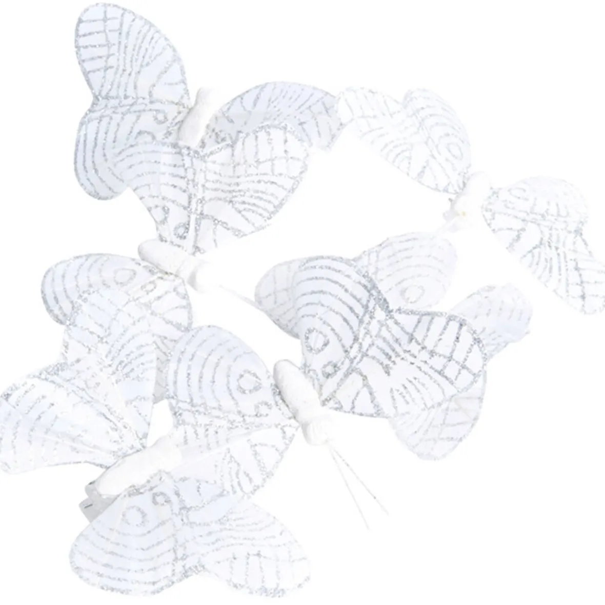 Papillon blanc x6-Gifi Clearance