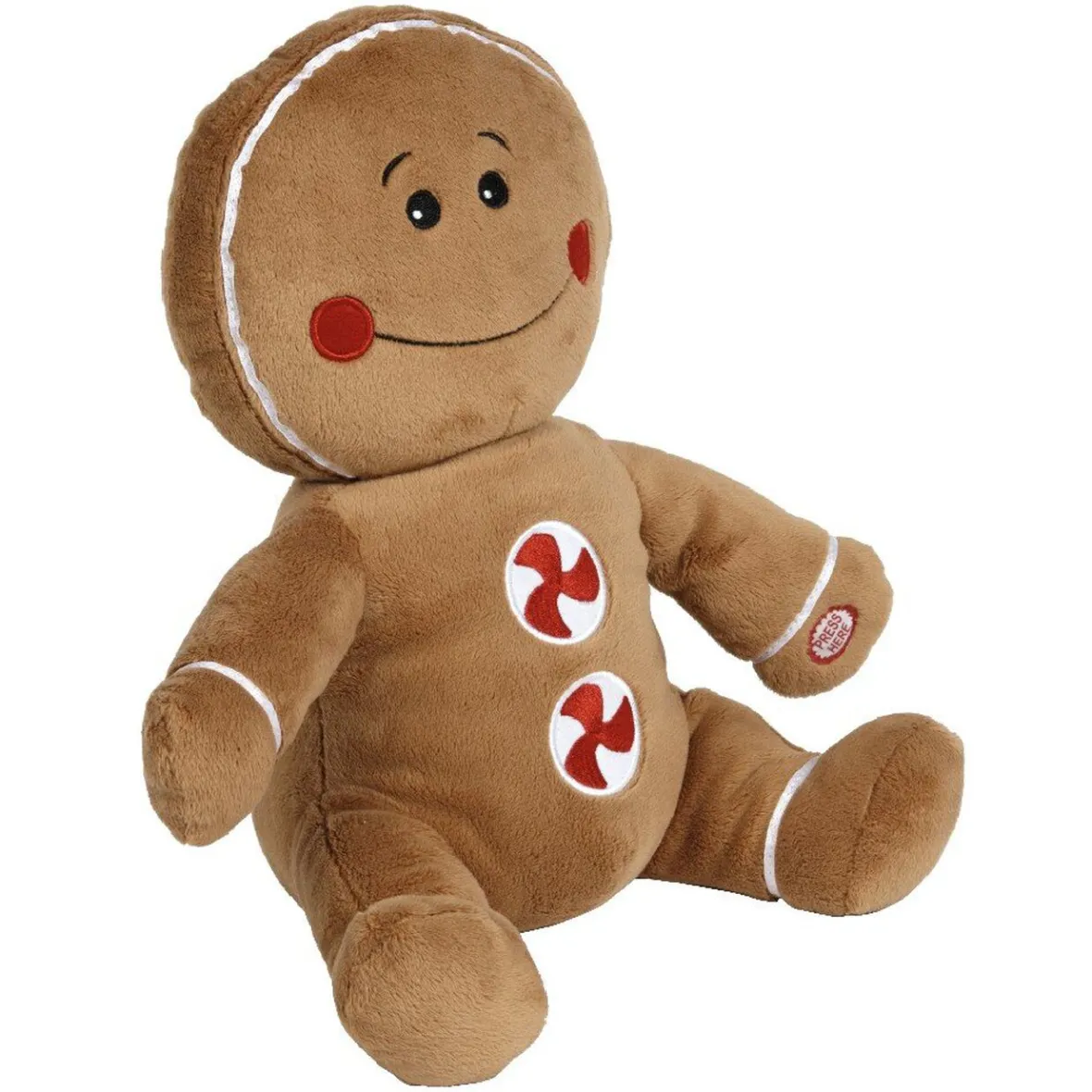 Peluche pain d épices animé et musical-Gifi Online