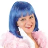 Perruque cabaret bleue-Gifi Sale