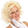 Perruque cheveux bouclés blonds-Gifi Clearance
