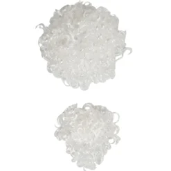 Perruque et barbe Père Noël blanche-Gifi Outlet